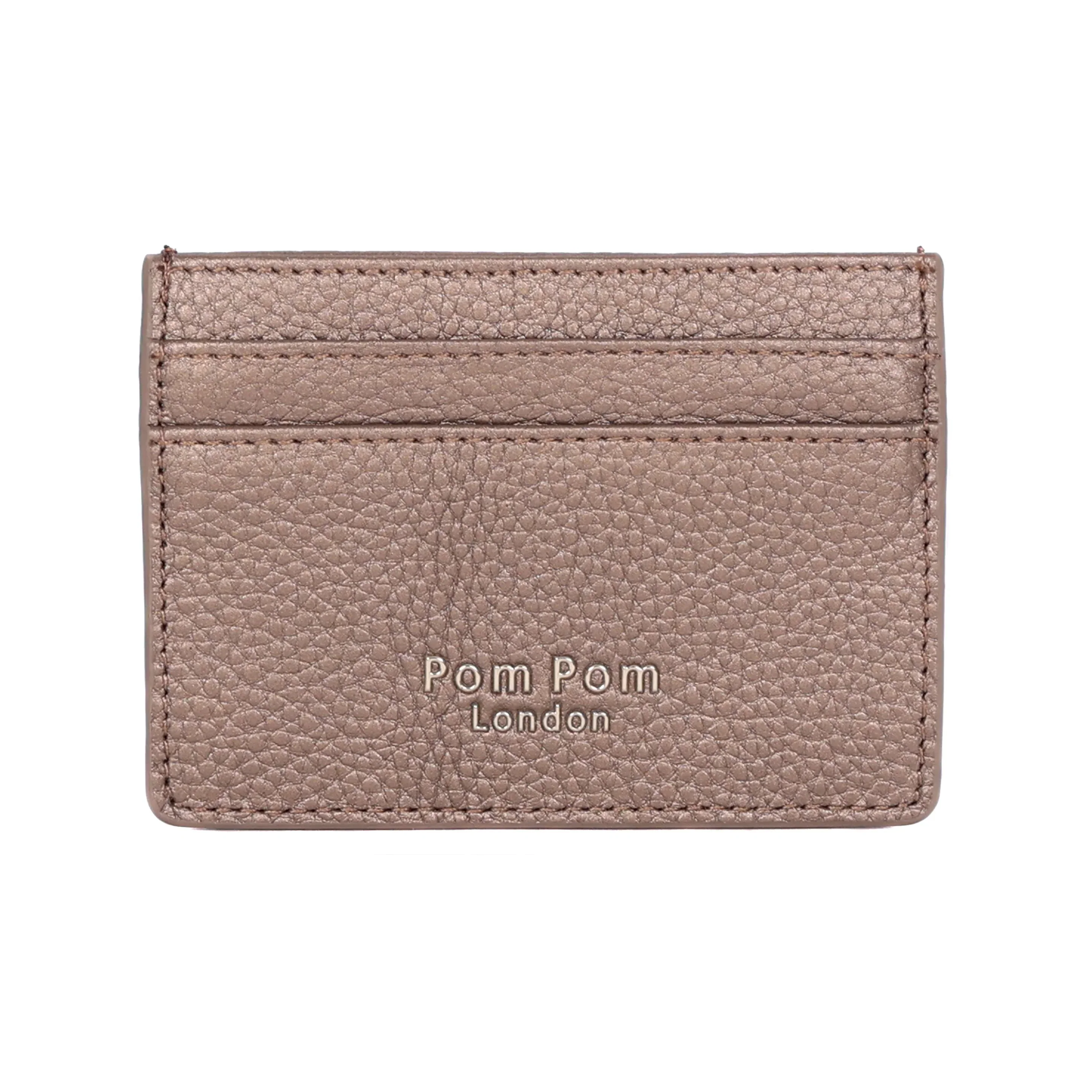 Chelsea Card Holder Metallic Bronze