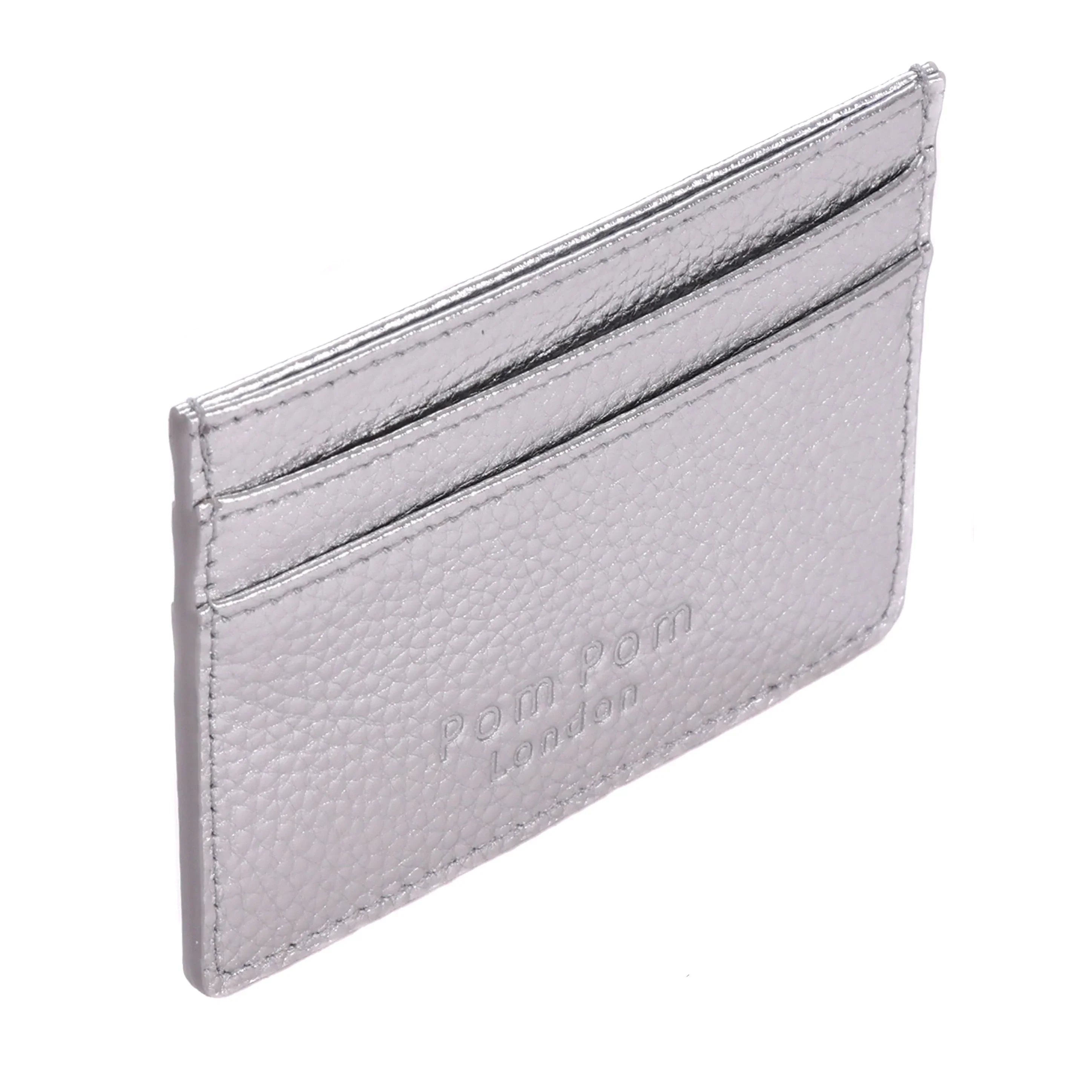 Chelsea Card Holder Metallic Silver - Image 2