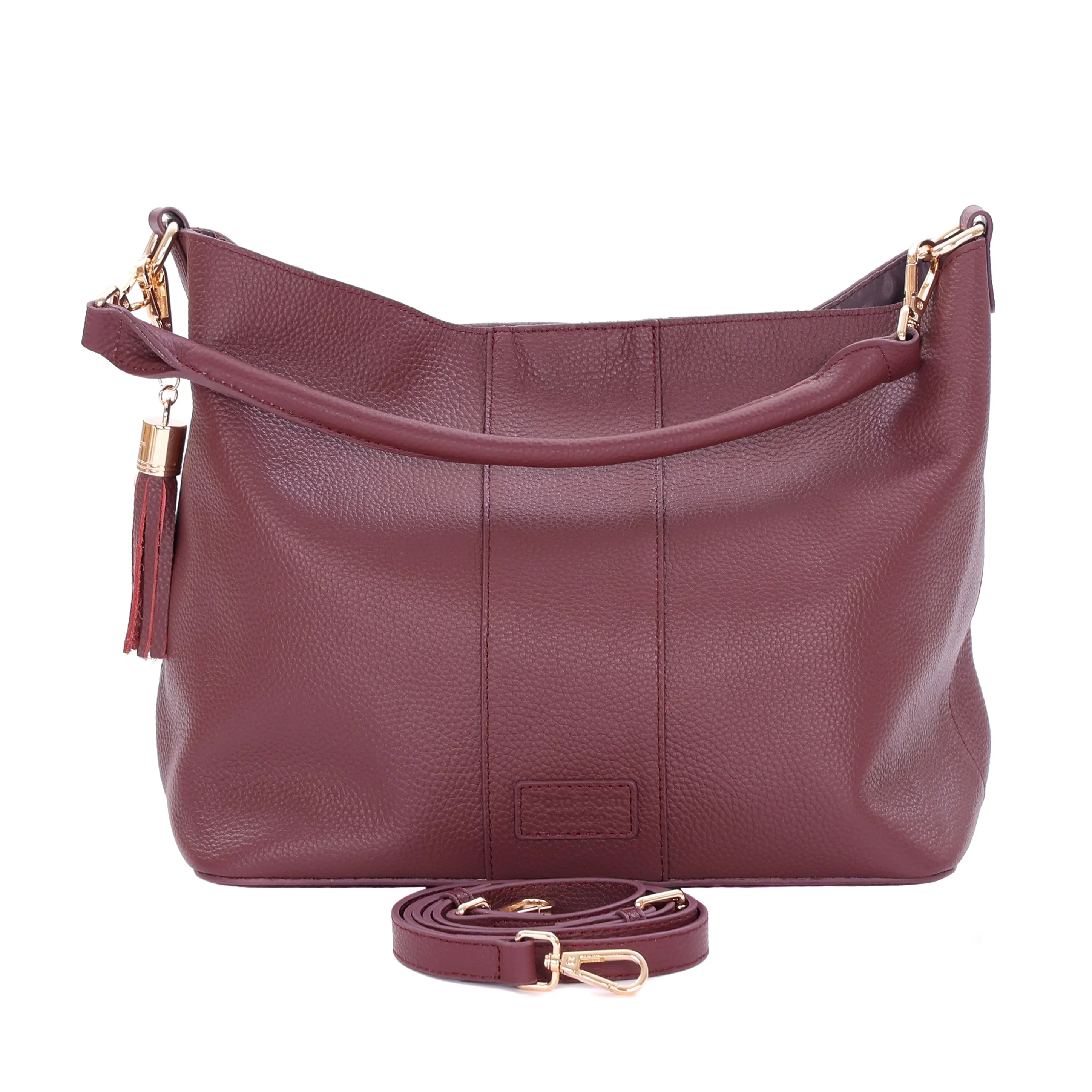Lambeth Plus Bag Deep Burgundy - Image 4