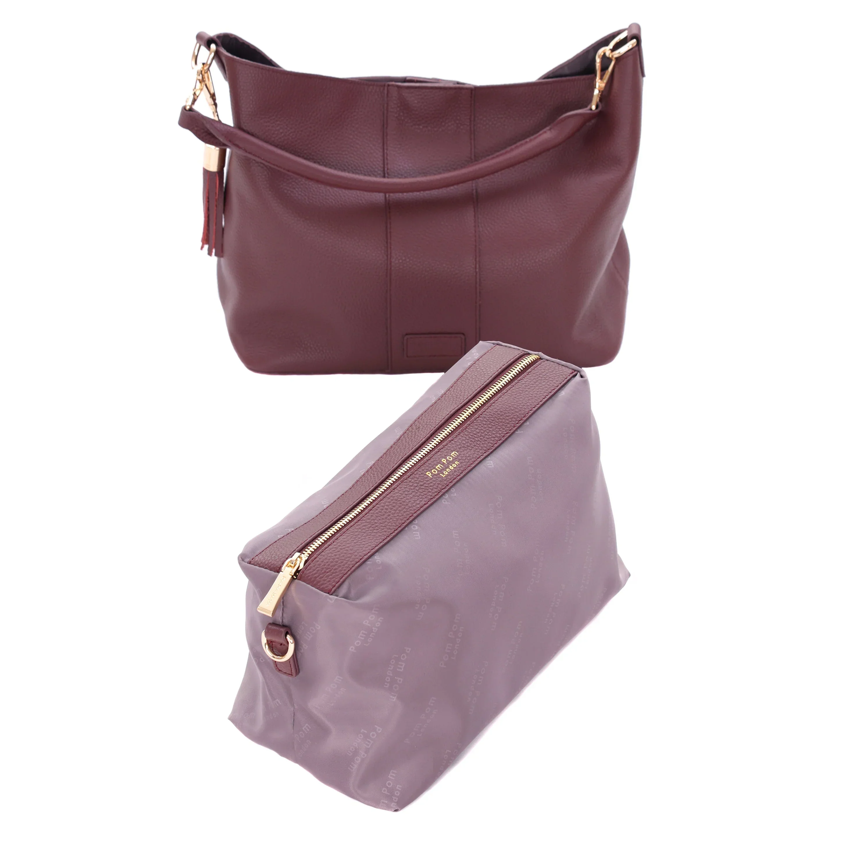 Lambeth Plus Bag Deep Burgundy - Image 5
