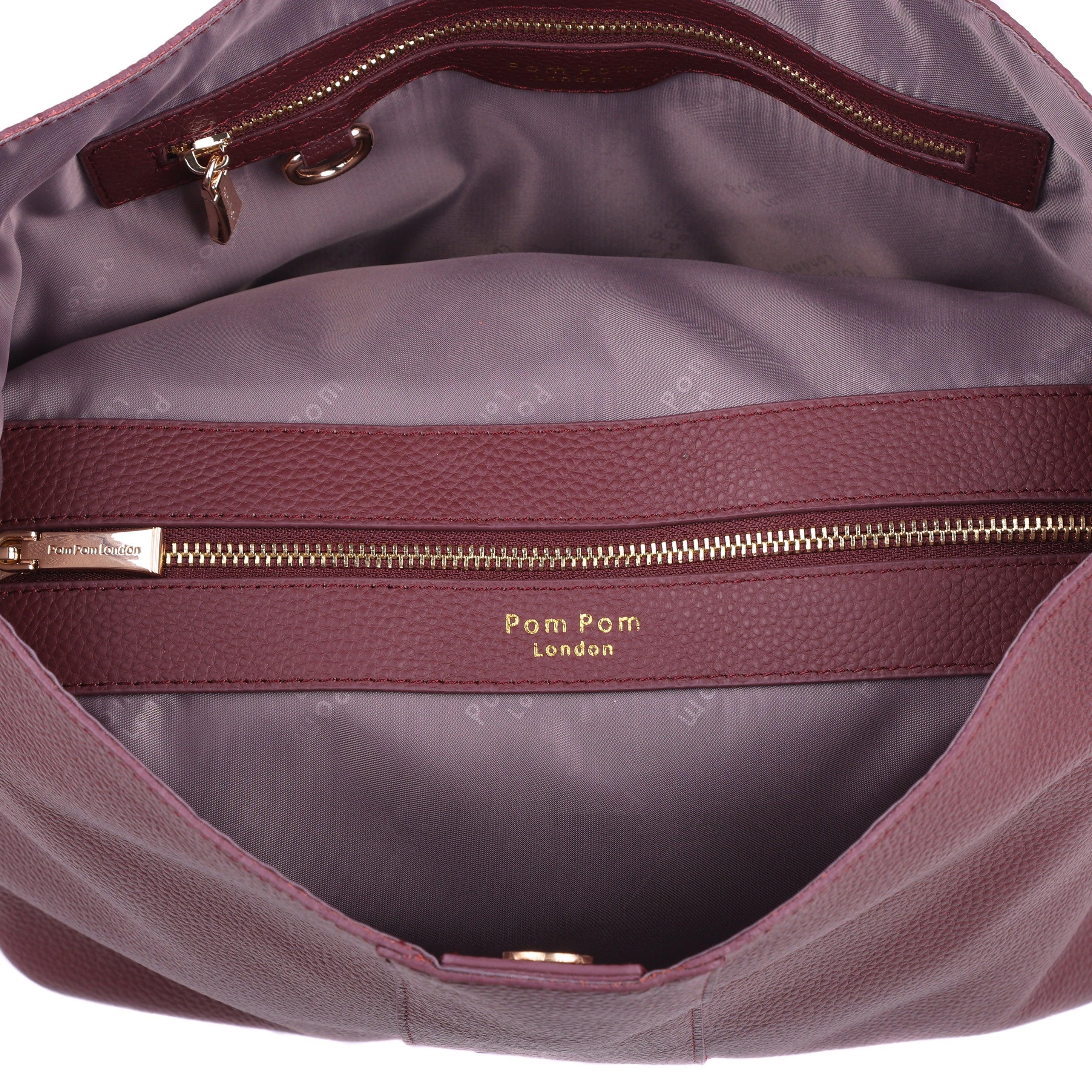 Lambeth Plus Bag Deep Burgundy - Image 6