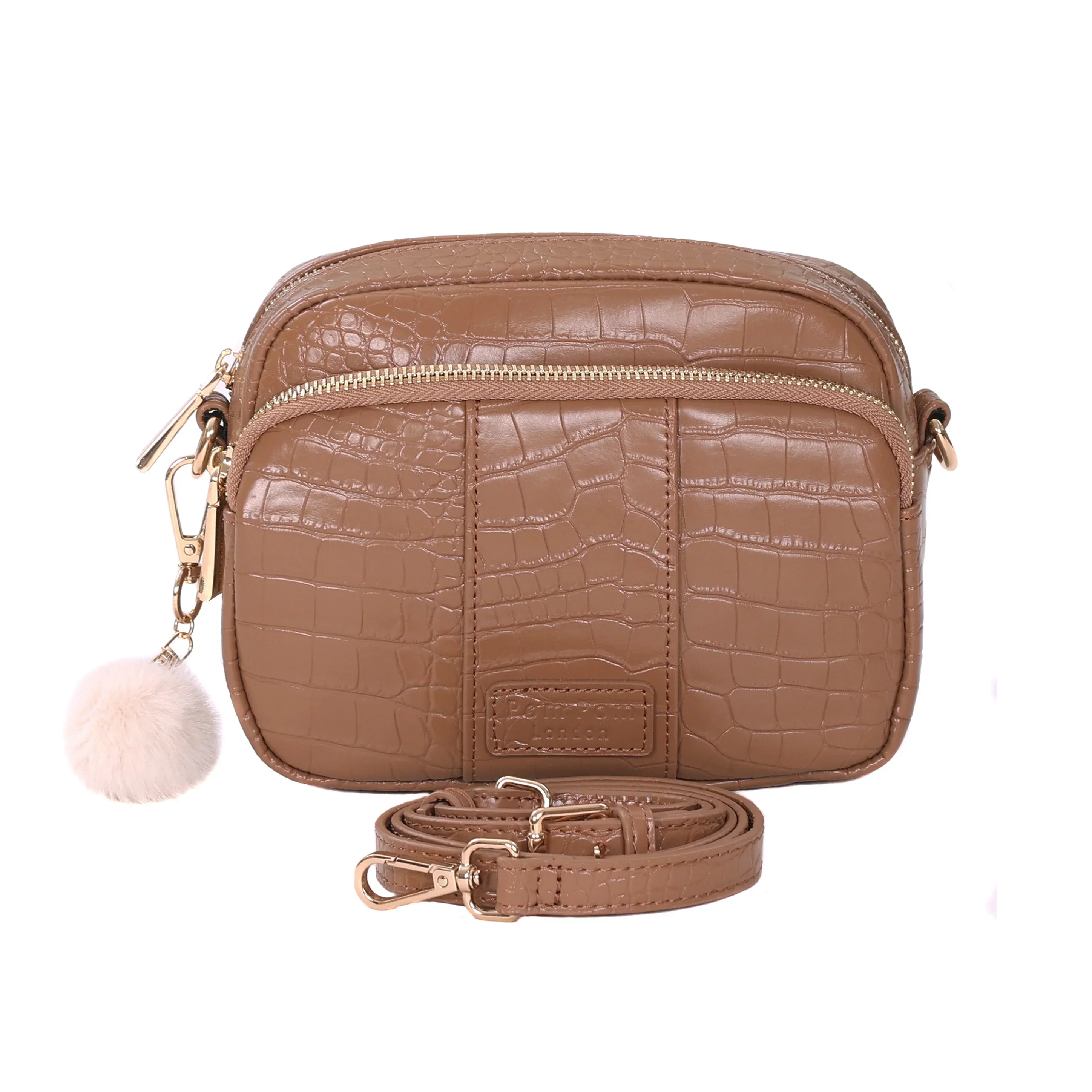 Original Bag Croc Caramel & Accessories - Image 3