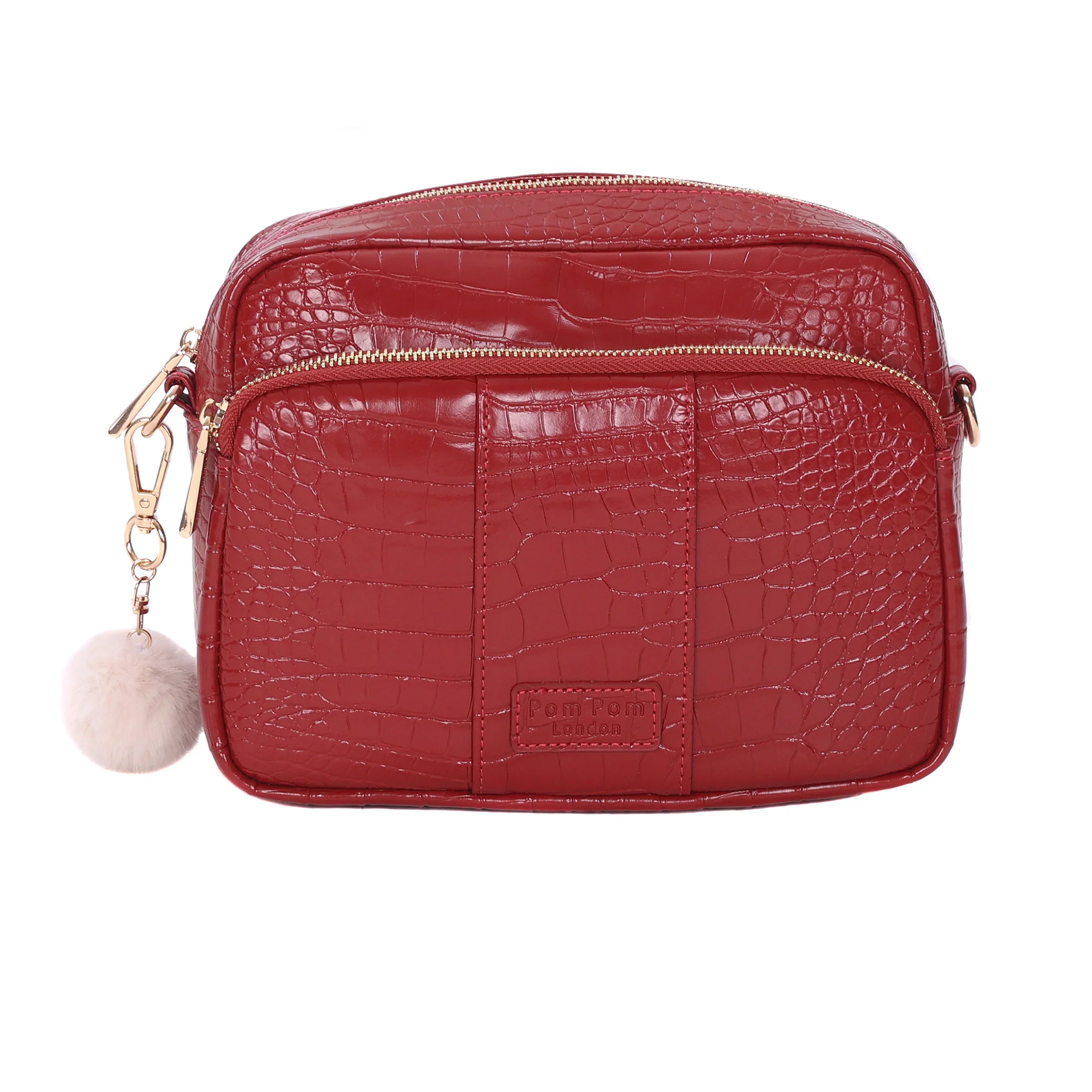Original Plus Bag Croc Berry Red & Accessories