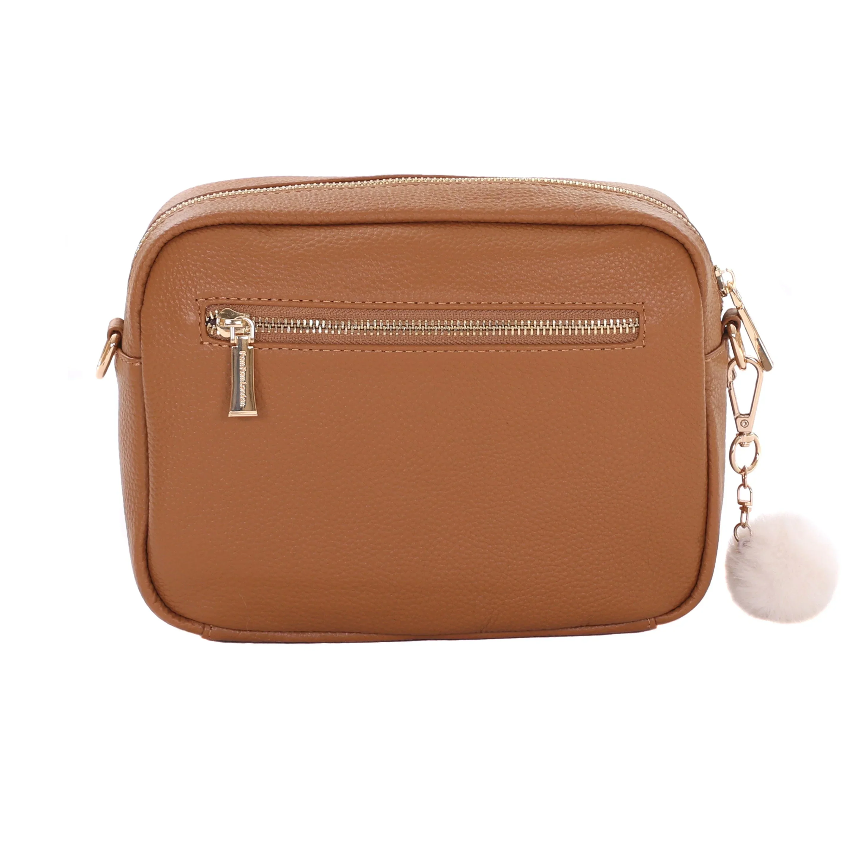 Original Plus Faux Fleece & Leather Bag Maple - Image 3