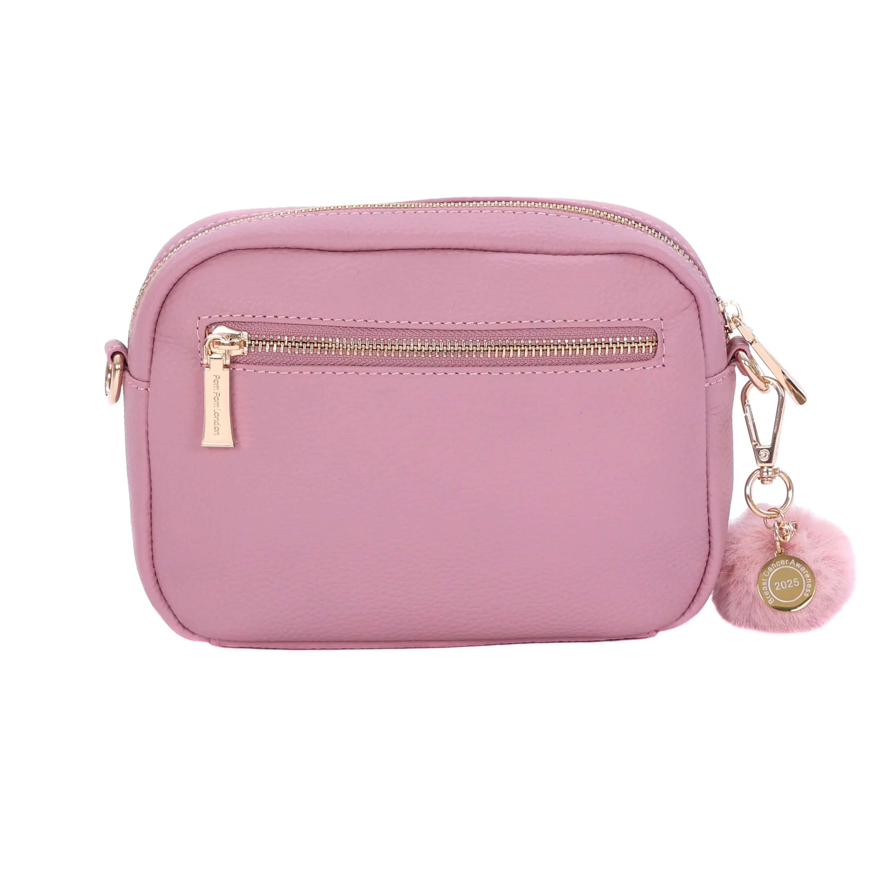 Original Suede & Leather Bag Pink - Image 4