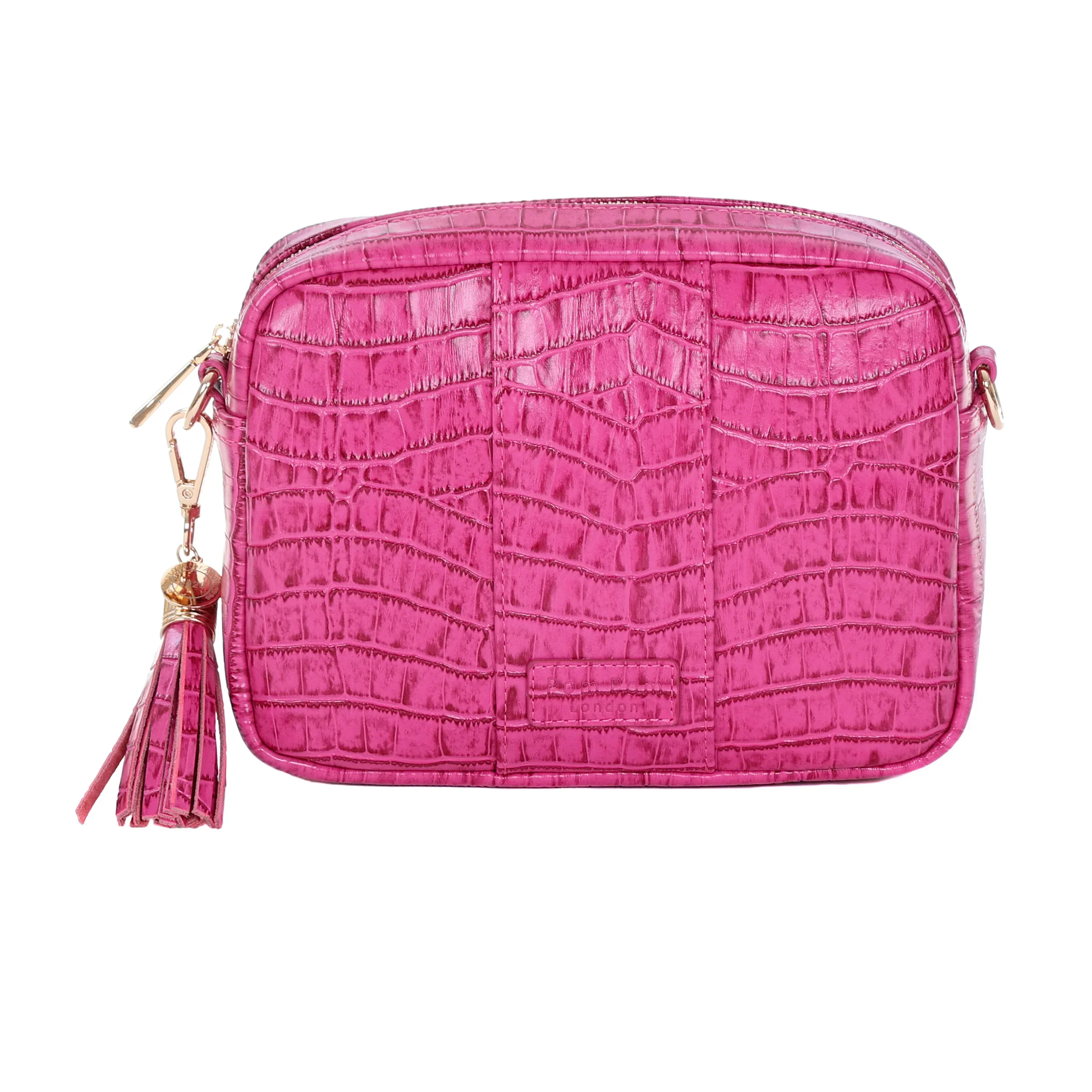 Pom Pom London City Bag Croc Pink