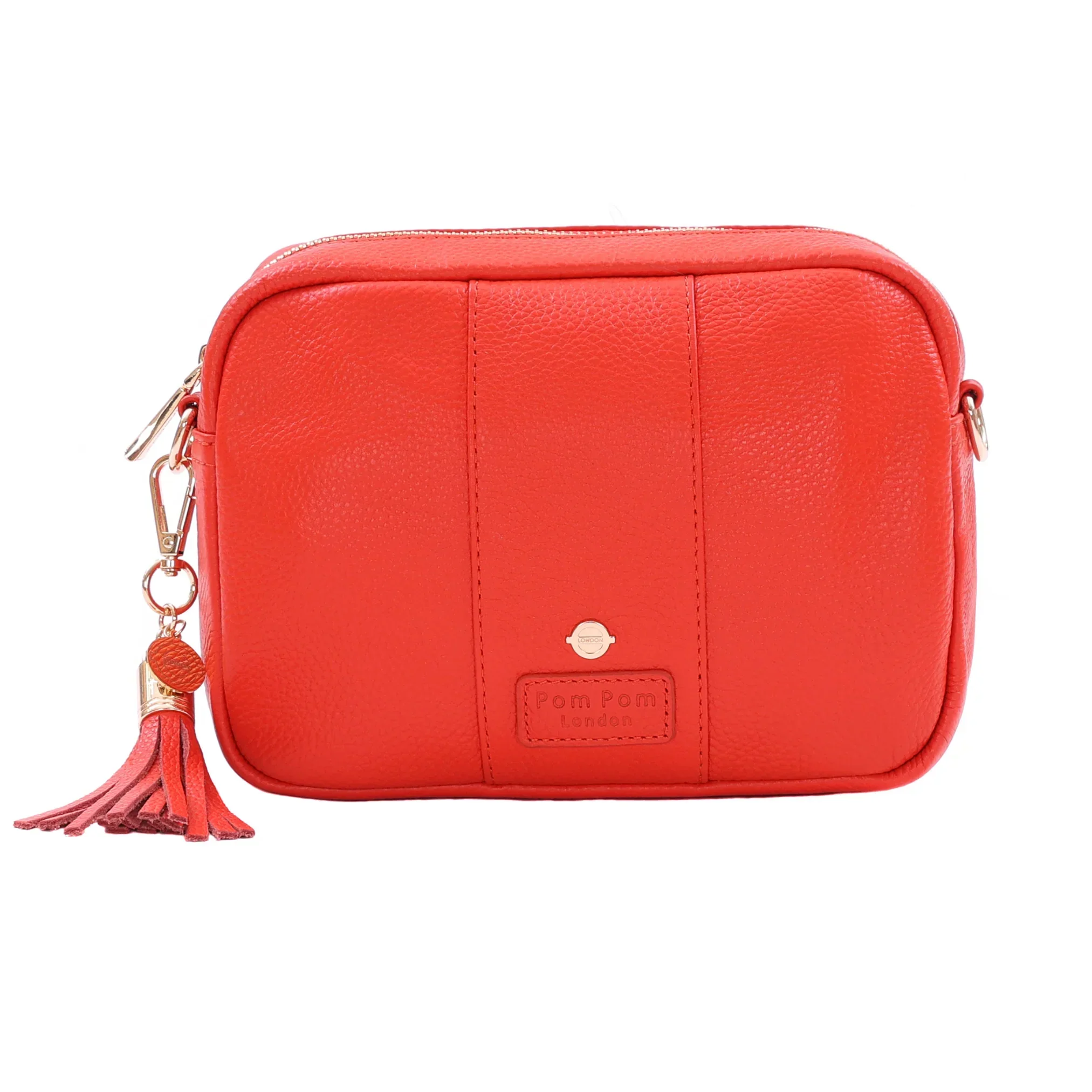Pom Pom London City Bag Central Line Red - Image 8