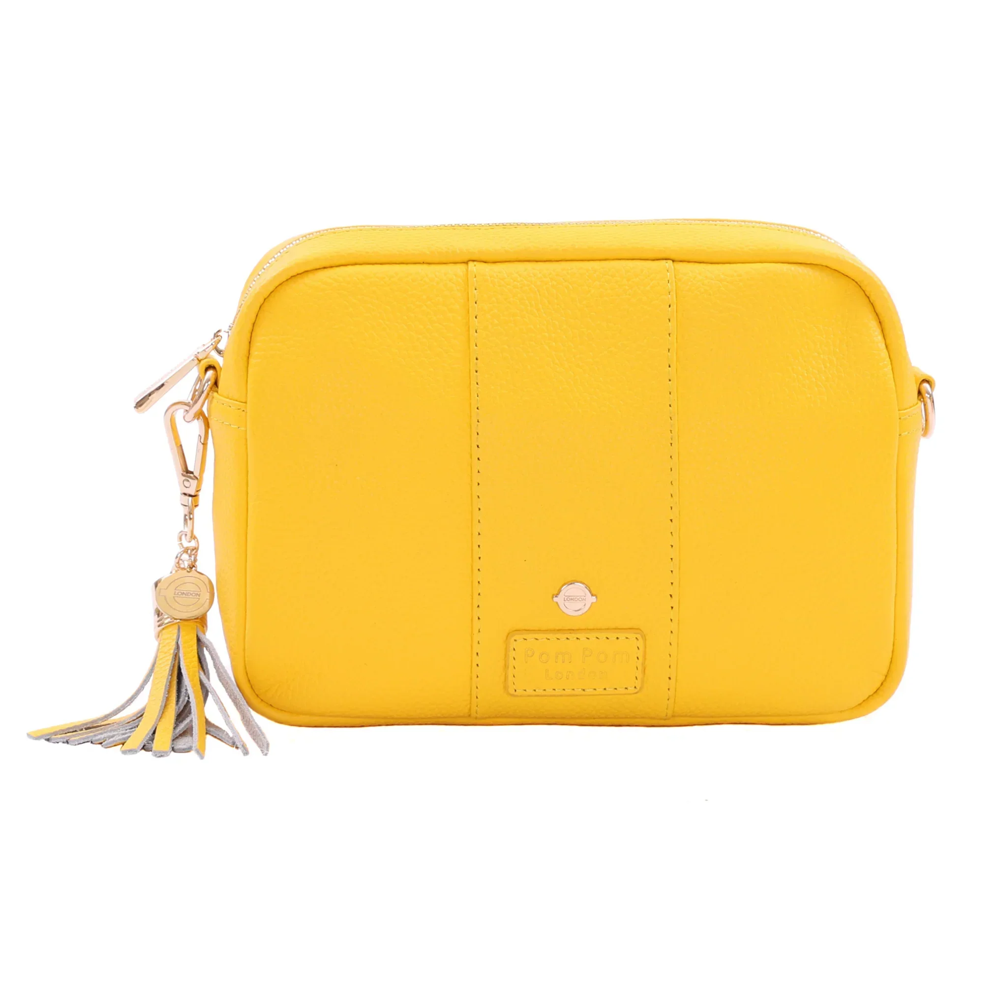 Pom Pom London City Bag Circle Line Yellow - Image 8
