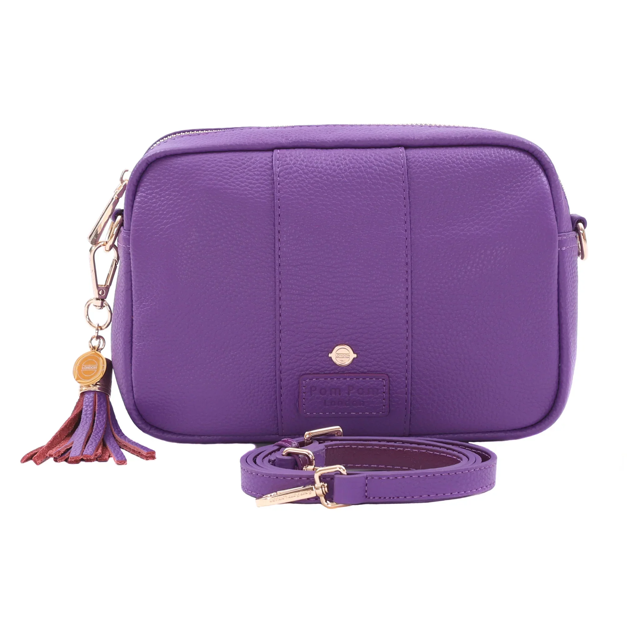 Pom Pom London City Bag Elizabeth Line Purple - Image 3