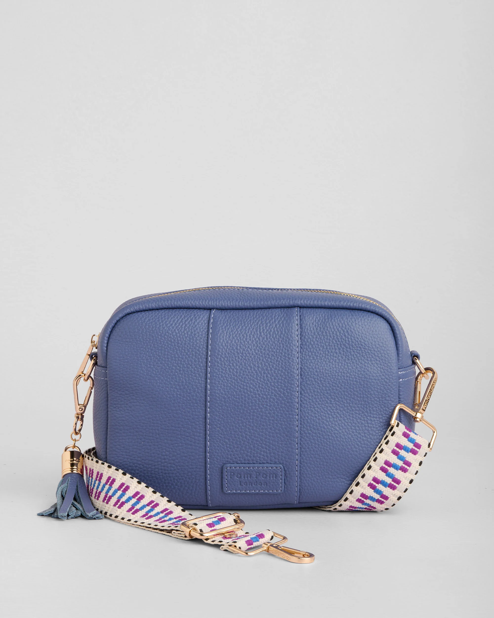 Pom Pom London City Bag Lupin Blue - Image 3