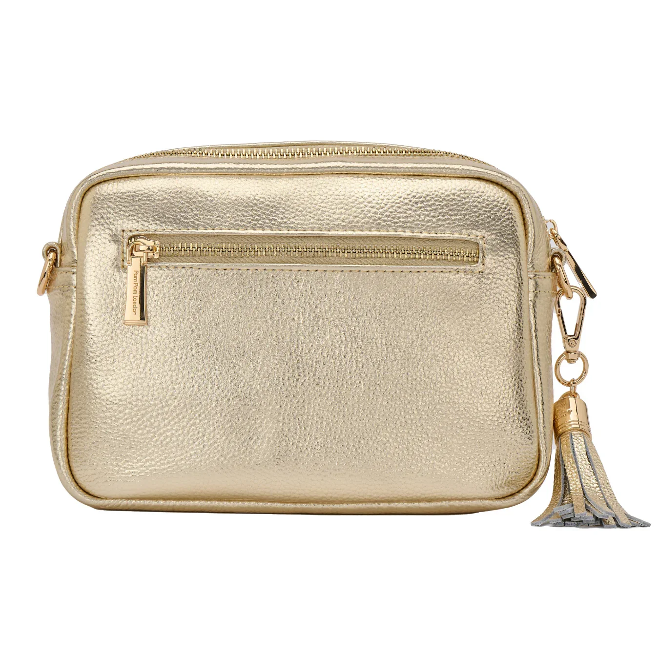 Pom Pom London City Bag Metallic Gold - Image 5