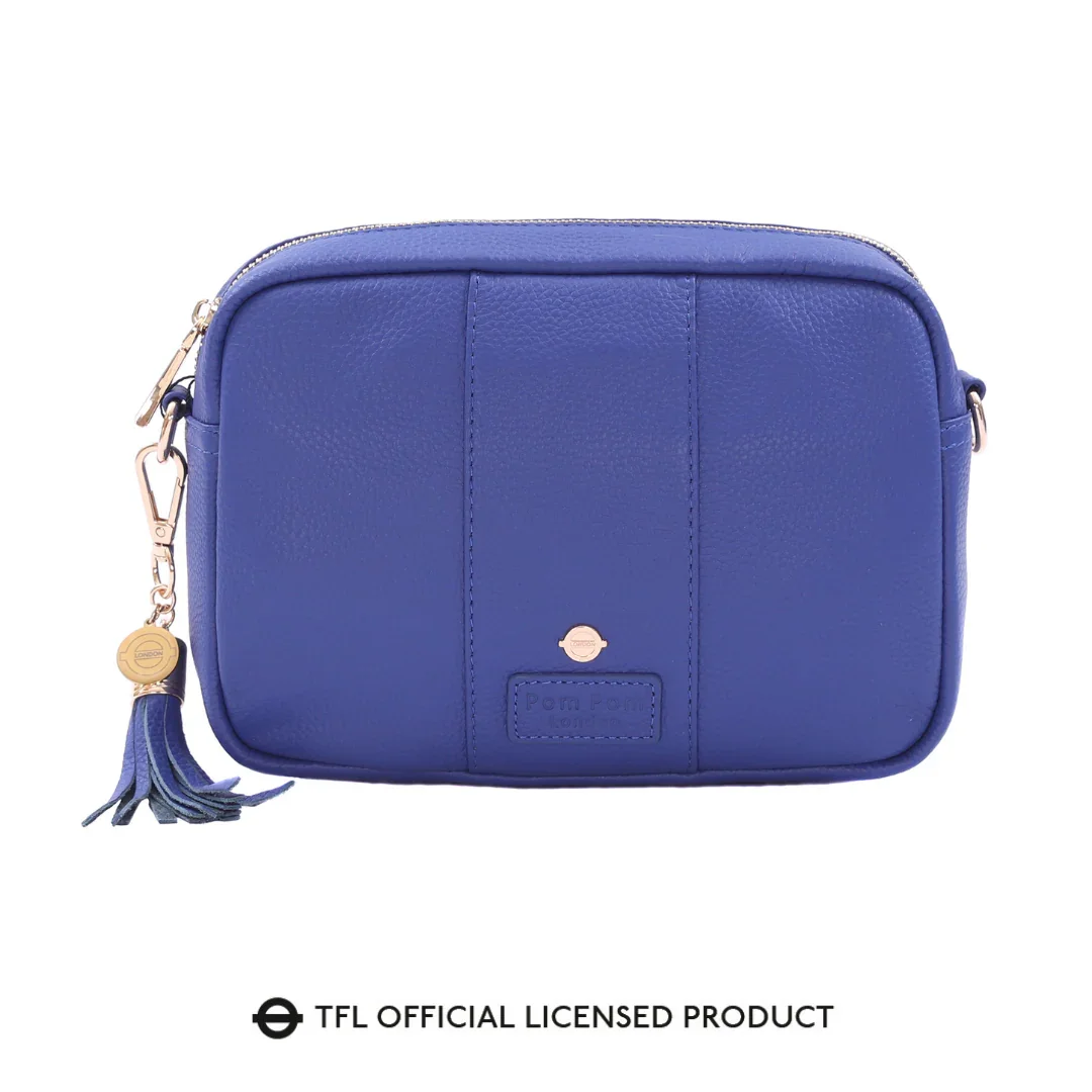 Pom Pom London City Bag Piccadilly Line Blue