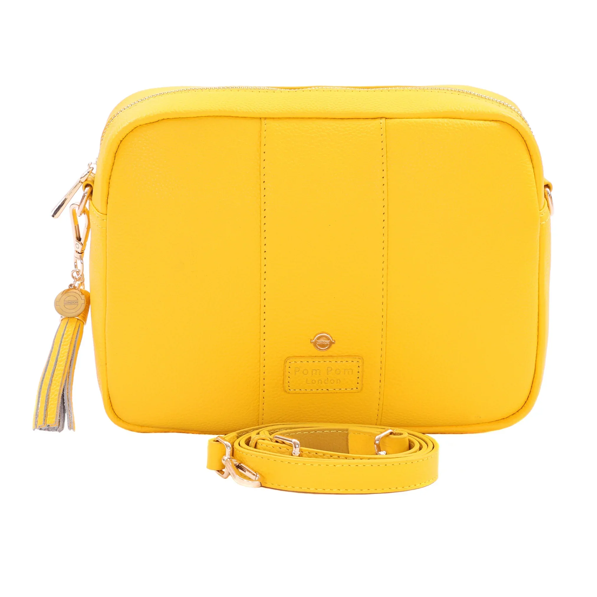 Pom Pom London City Plus Bag Circle Line Yellow - Image 3