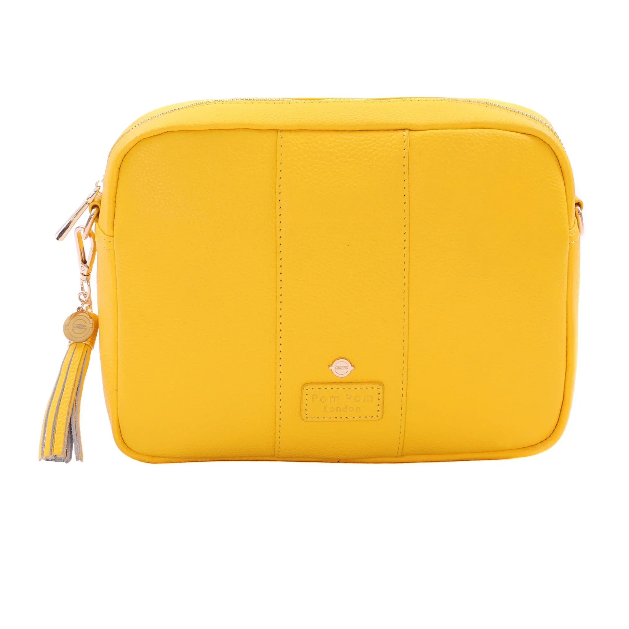 Pom Pom London City Plus Bag Circle Line Yellow - Image 8