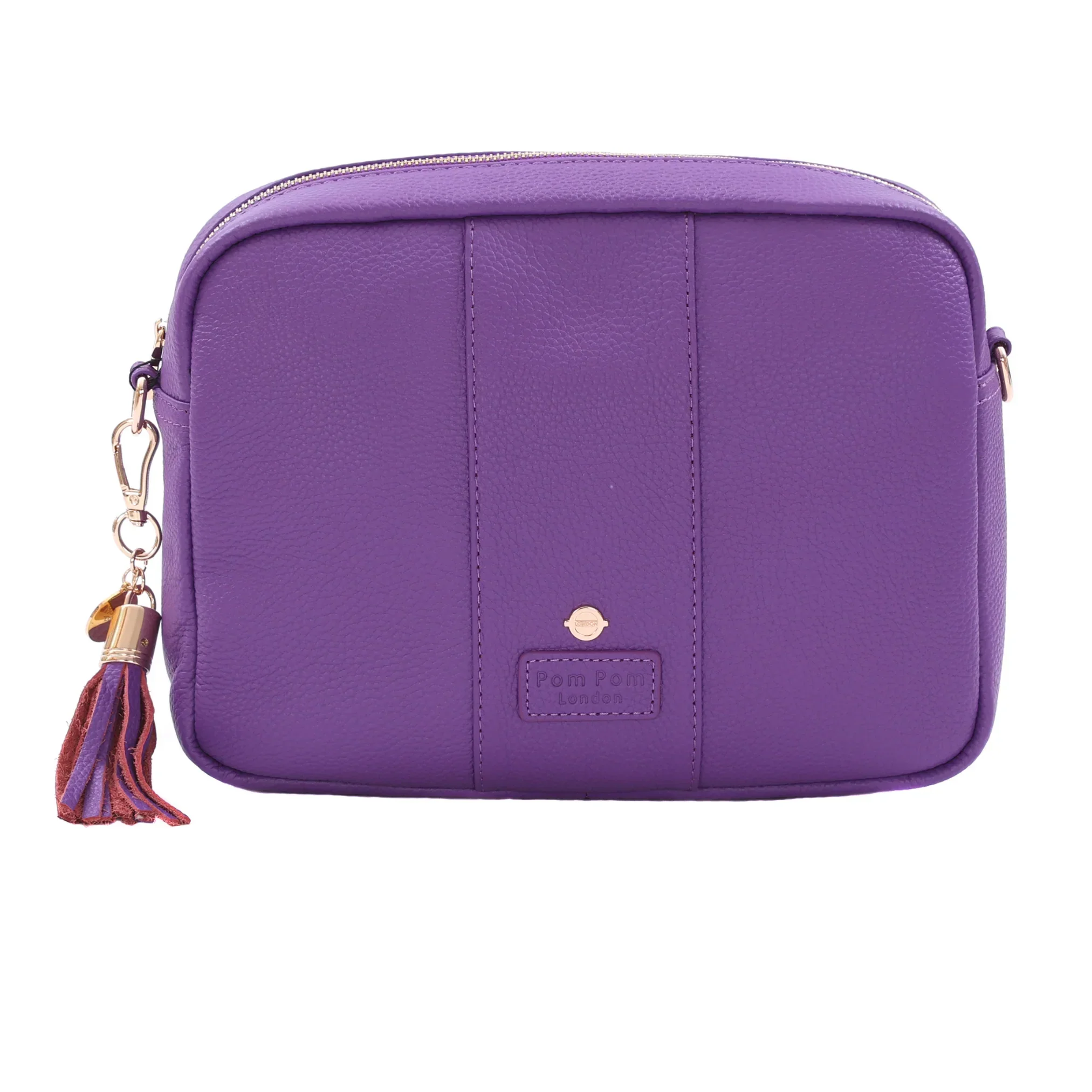 Pom Pom London City Plus Bag Elizabeth Line Purple - Image 8