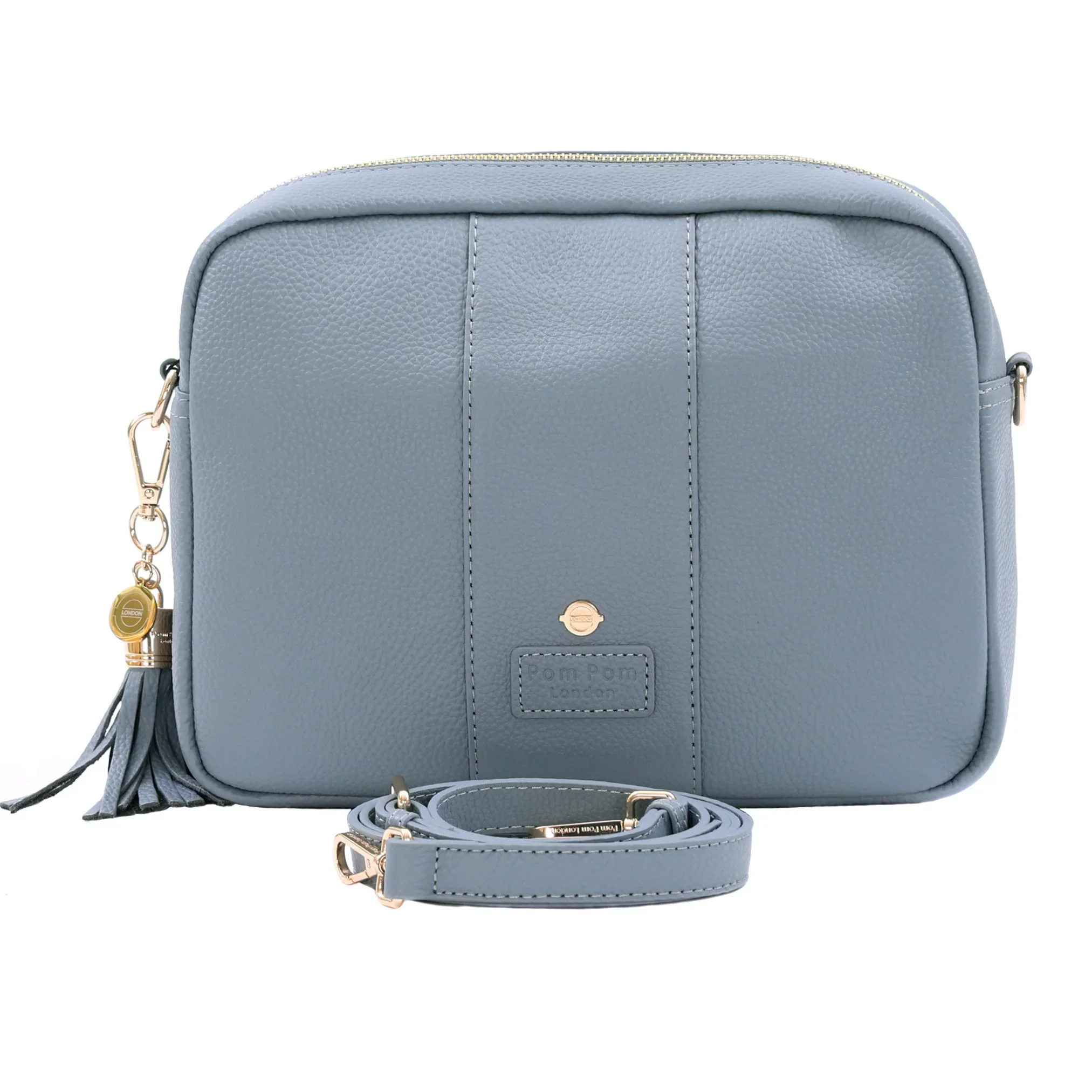 Pom Pom London City Plus Bag Jubilee Line Grey - Image 3