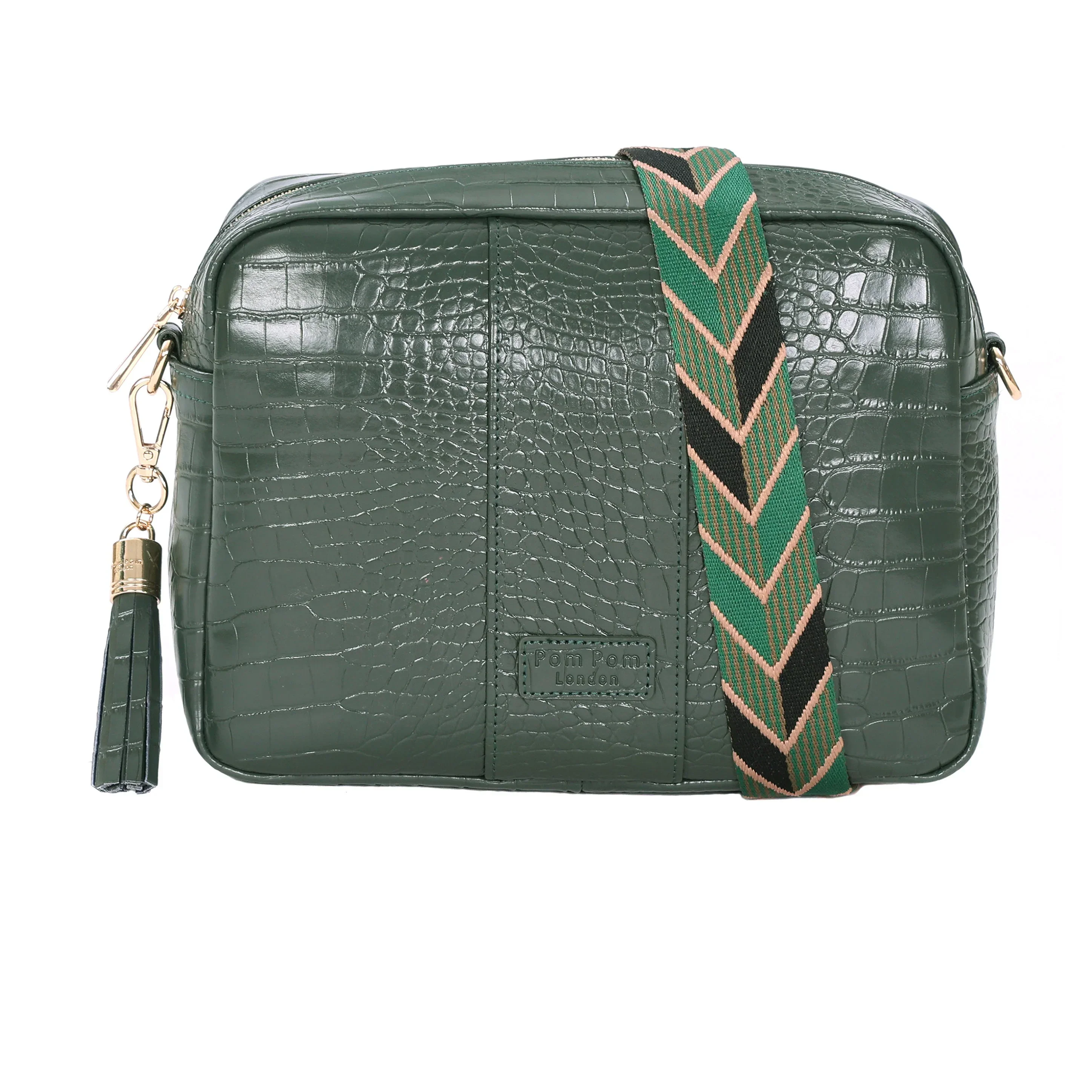 Pom Pom London City Plus Croc Pine Green - Image 2