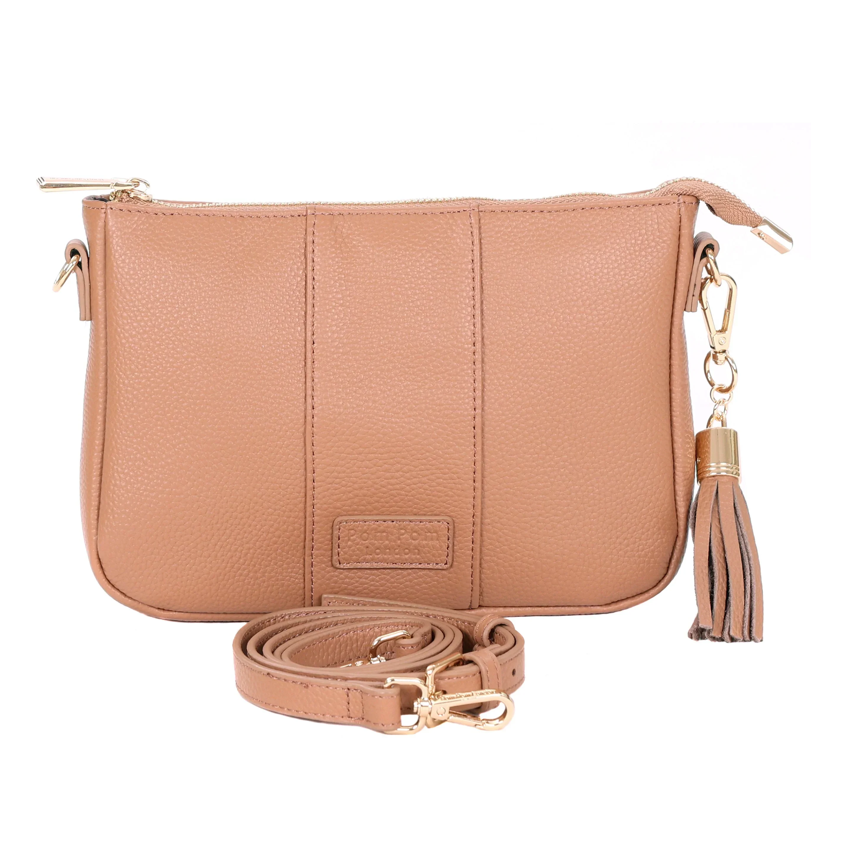 Pom Pom London City Slim Bag Spiced Ginger - Image 3