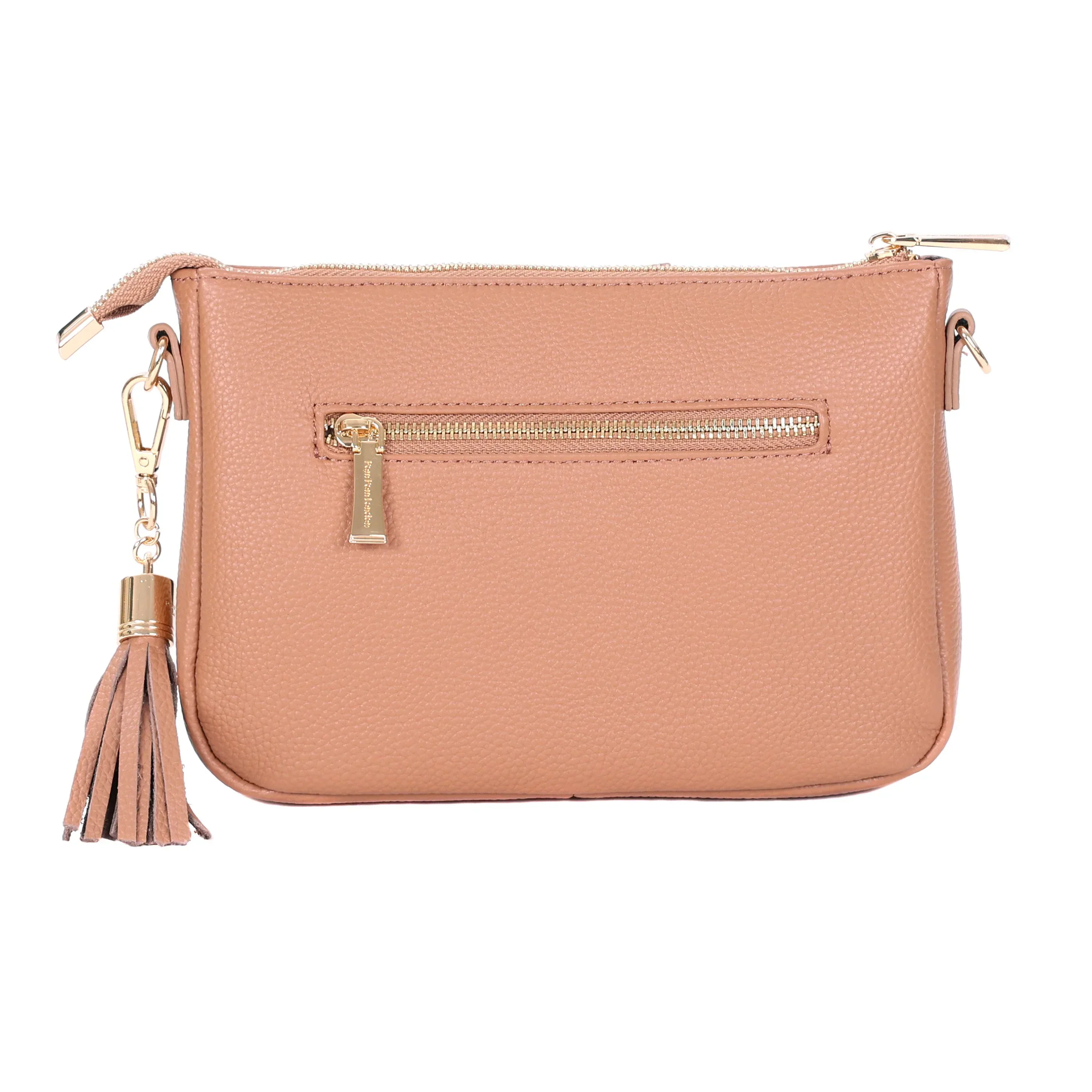Pom Pom London City Slim Bag Spiced Ginger - Image 5