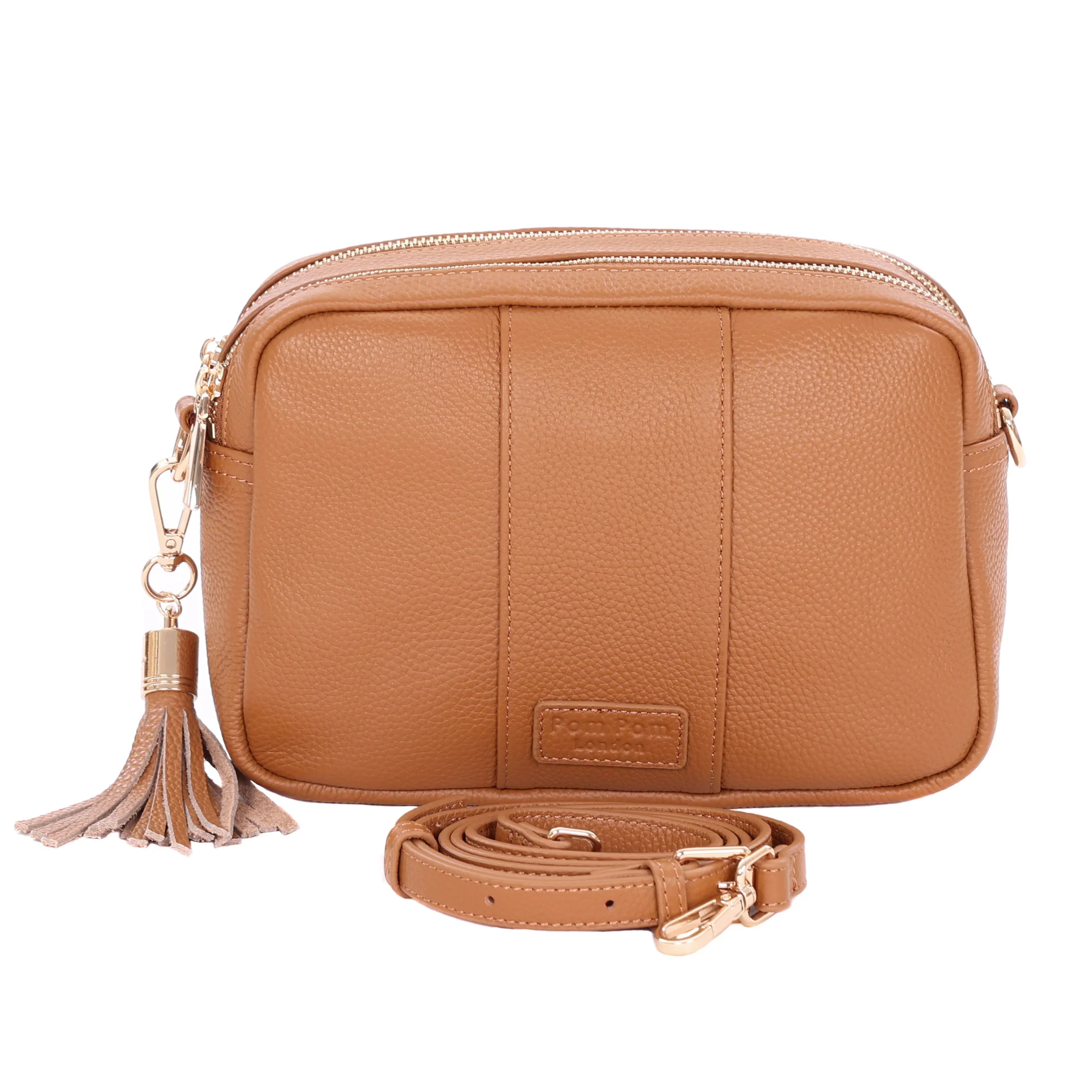 Pom Pom London City Duo Bag Maple - Image 4