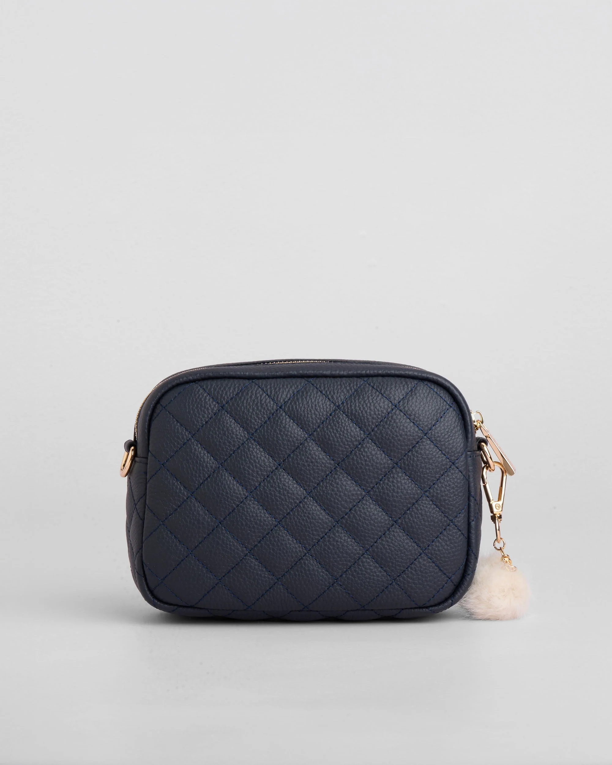 Quilted Original Bag Navy  & Accessories - Image 5